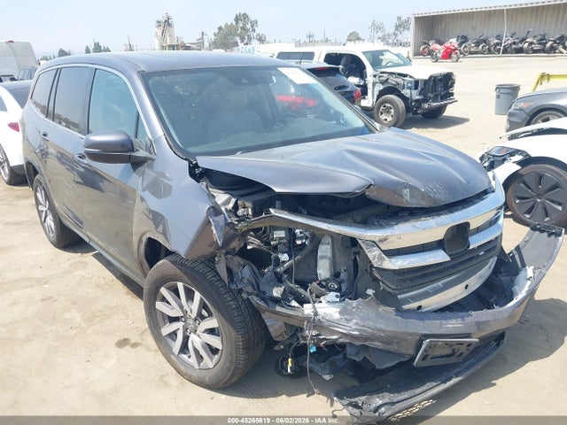 Honda Pilot 2wd Ex-l 2021 5FNYF5H58MB018879 zdjęcie główne