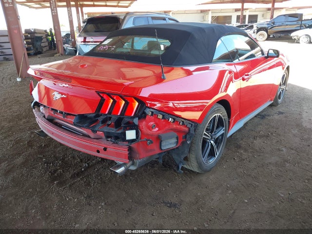 Продажа на аукционе авто 2024 Ford Mustang Ecoboost Premium, vin: 1FAGP8UH5R5140656, номер лота: 45265636