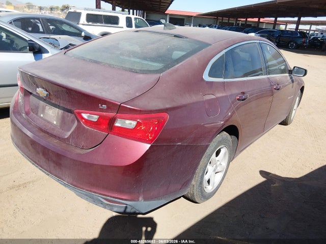 Продажа на аукционе авто 2016 Chevrolet Malibu Ls, vin: 1G1ZB5ST3GF261807, номер лота: 45265683