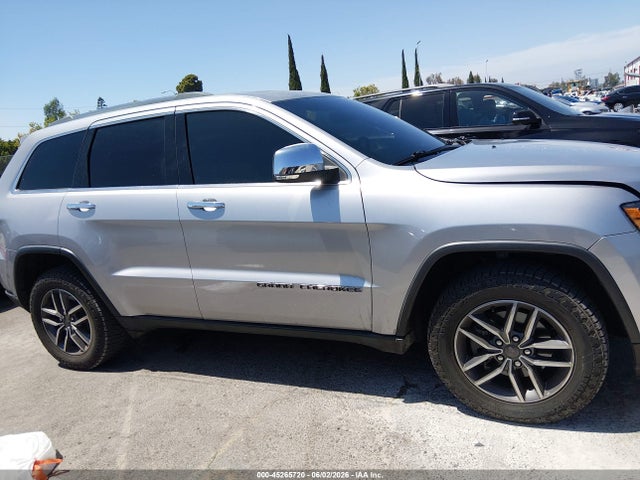45265720 :رقم المزاد ، 1C4RJFBG2LC289094 vin ، 2020 Jeep Grand Cherokee Limited 4x4 مزاد بيع