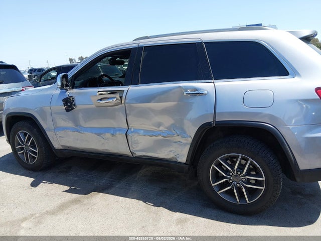 45265720 :رقم المزاد ، 1C4RJFBG2LC289094 vin ، 2020 Jeep Grand Cherokee Limited 4x4 مزاد بيع