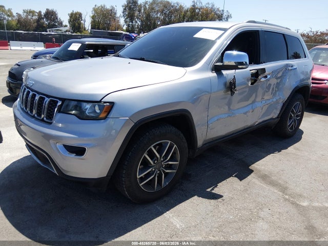 45265720 :رقم المزاد ، 1C4RJFBG2LC289094 vin ، 2020 Jeep Grand Cherokee Limited 4x4 مزاد بيع