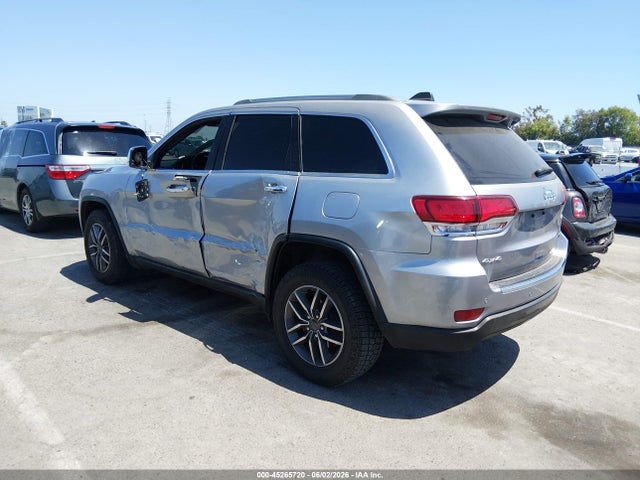 45265720 :رقم المزاد ، 1C4RJFBG2LC289094 vin ، 2020 Jeep Grand Cherokee Limited 4x4 مزاد بيع