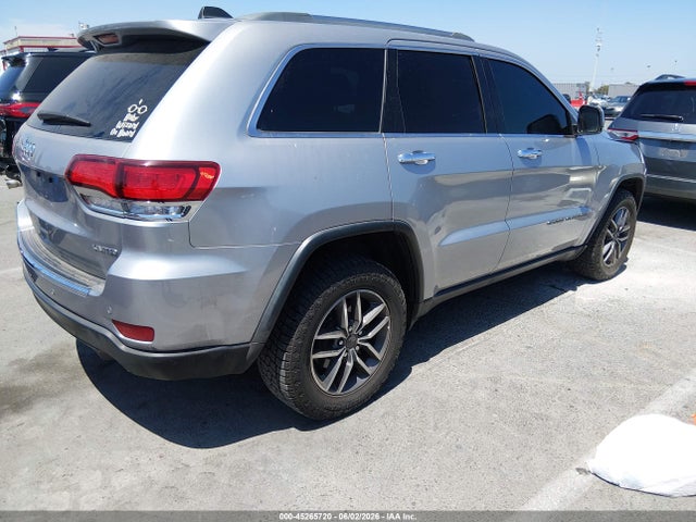 45265720 :رقم المزاد ، 1C4RJFBG2LC289094 vin ، 2020 Jeep Grand Cherokee Limited 4x4 مزاد بيع