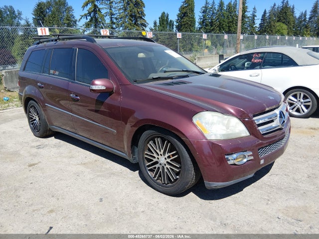 Aukcja sprzedaży 2007 Mercedes-benz Gl 450 4matic, vin: 4JGBF71E37A170394, numer aukcji: 45265737