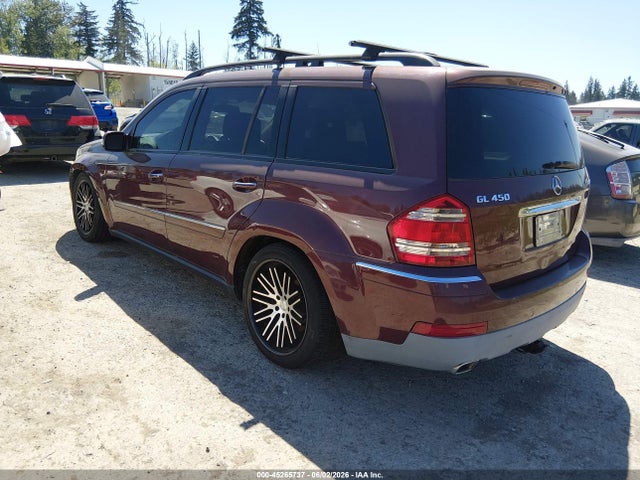 45265737 :رقم المزاد ، 4JGBF71E37A170394 vin ، 2007 Mercedes-benz Gl 450 4matic مزاد بيع