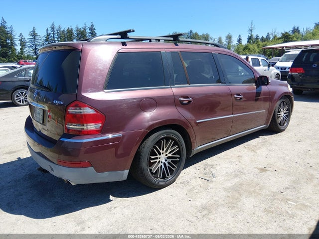 45265737 :رقم المزاد ، 4JGBF71E37A170394 vin ، 2007 Mercedes-benz Gl 450 4matic مزاد بيع