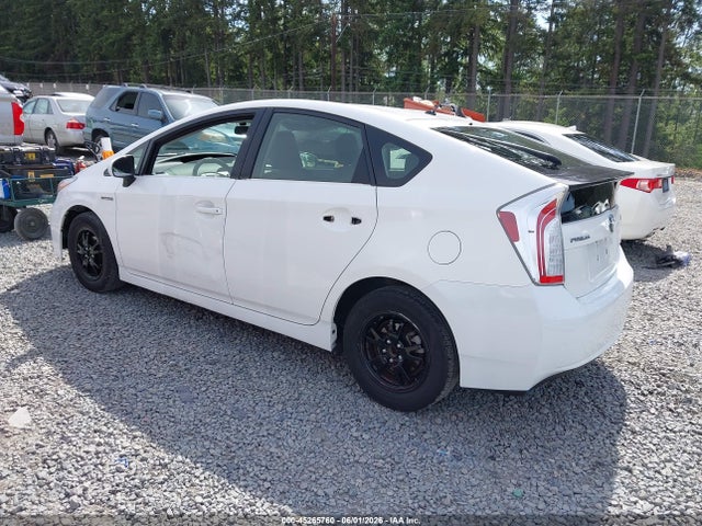 45265760 :رقم المزاد ، JTDKN3DU7C1550948 vin ، 2012 Toyota Prius Two مزاد بيع