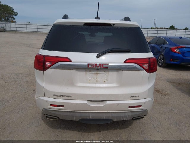 2017 Gmc Acadia Denali მანქანა იყიდება აუქციონზე, vin: 1GKKNXLS9HZ129981, აუქციონის ნომერი: 45265786