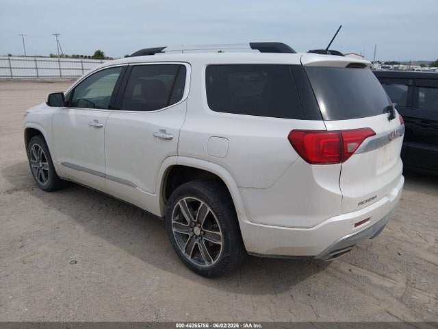 2017 Gmc Acadia Denali მანქანა იყიდება აუქციონზე, vin: 1GKKNXLS9HZ129981, აუქციონის ნომერი: 45265786
