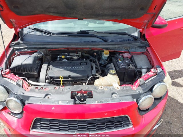 45265820 :رقم المزاد ، 1G1JC5SH3E4181955 vin ، 2014 Chevrolet Sonic Lt Auto مزاد بيع