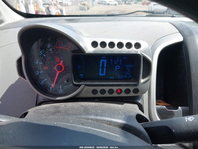 45265820 :رقم المزاد ، 1G1JC5SH3E4181955 vin ، 2014 Chevrolet Sonic Lt Auto مزاد بيع