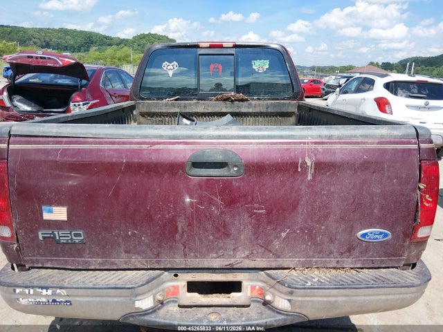 45265833 :رقم المزاد ، 1FTDX17W1VNB72707 vin ، 1997 Ford F-150 Lariat/standard/xl/xlt مزاد بيع