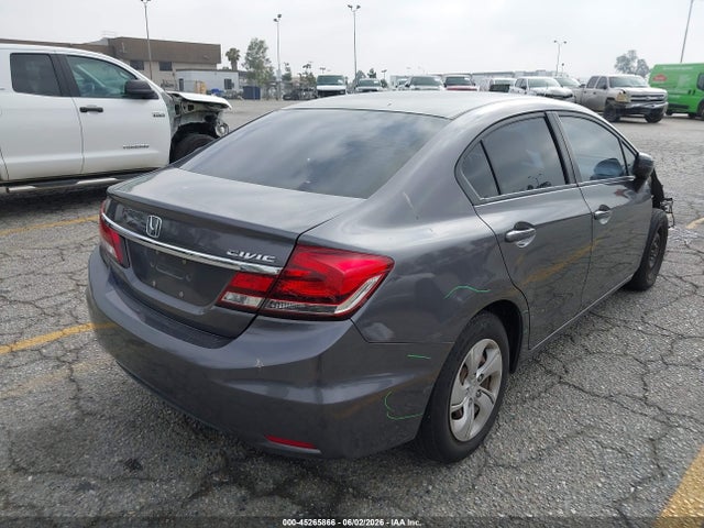 Honda Civic Lx 2015 2HGFB2F53FH563858 Image 4