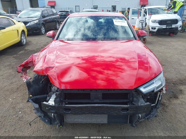 2017 Audi A4 2.0t Premium მანქანა იყიდება აუქციონზე, vin: WAUENAF43HN067436, აუქციონის ნომერი: 45265891