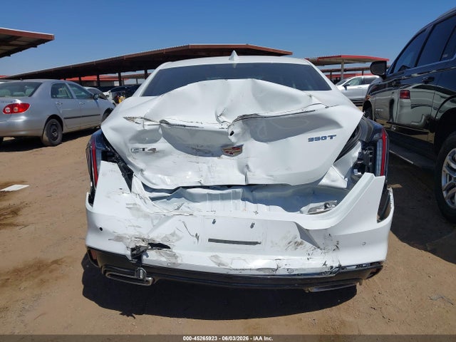 2024 Cadillac Ct4 Sport მანქანა იყიდება აუქციონზე, vin: 1G6DC5RK8R0123863, აუქციონის ნომერი: 45265923