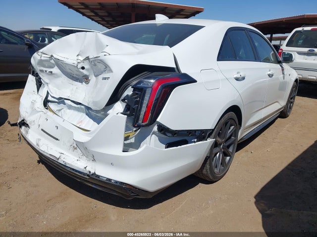 2024 Cadillac Ct4 Sport მანქანა იყიდება აუქციონზე, vin: 1G6DC5RK8R0123863, აუქციონის ნომერი: 45265923