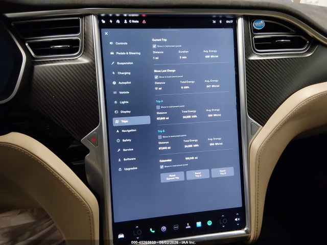 Tesla MODEL S 2016 5YJSA1E20GF137411 Image 7