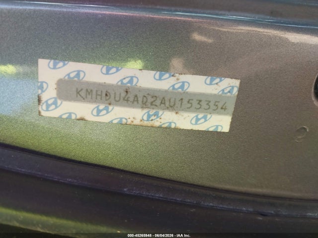 Aukcja sprzedaży 2010 Hyundai Elantra Gls, vin: KMHDU4AD2AU153354, numer aukcji: 45265948