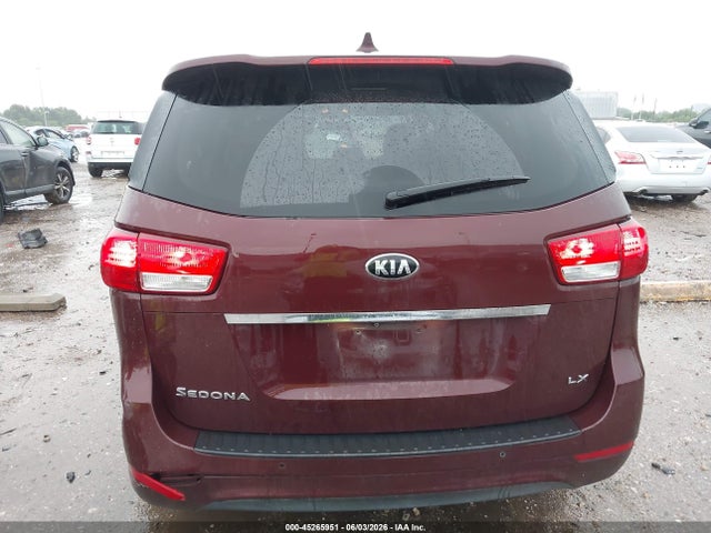 Auction sale of the 2017 Kia Sedona Lx, vin: KNDMB5C16H6284675, lot number: 45265951