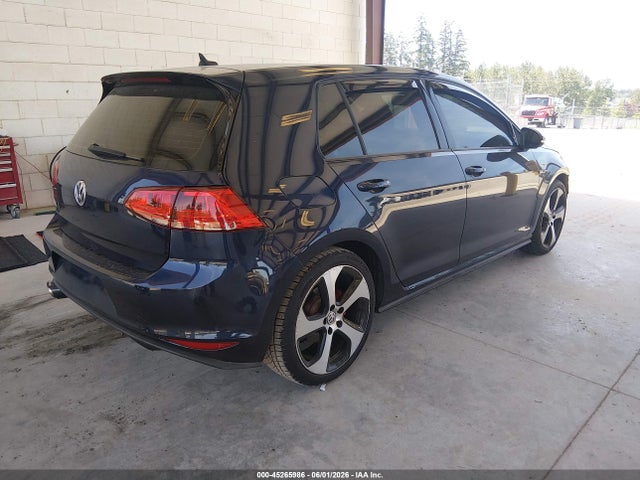 2015 Volkswagen Golf Gti 2.0t S 4-door მანქანა იყიდება აუქციონზე, vin: 3VW5T7AU0FM062038, აუქციონის ნომერი: 45265986