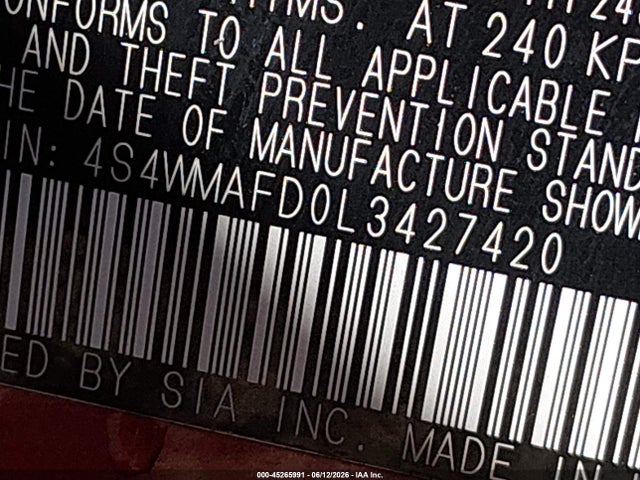 Subaru Ascent Premium 2020 4S4WMAFD0L3427420 Image 9