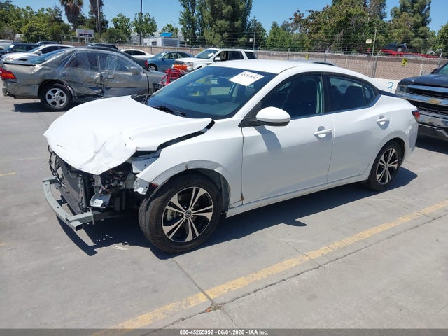 45265992 :رقم المزاد ، 3N1AB8CV3NY244391 vin ، 2022 Nissan Sentra Sv Xtronic Cvt مزاد بيع
