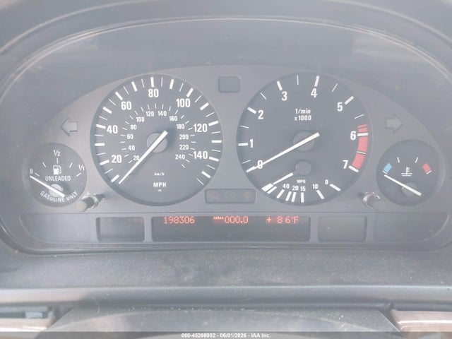 Продаж на аукціоні авто 2003 Bmw 540ia, vin: WBADN63423GN88335, номер лоту: 45266002