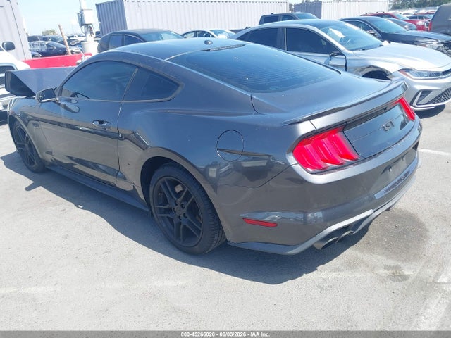 45266020 :رقم المزاد ، 1FA6P8CF9L5114239 vin ، 2020 Ford Mustang Gt Fastback مزاد بيع