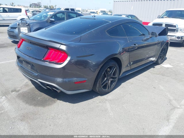 45266020 :رقم المزاد ، 1FA6P8CF9L5114239 vin ، 2020 Ford Mustang Gt Fastback مزاد بيع