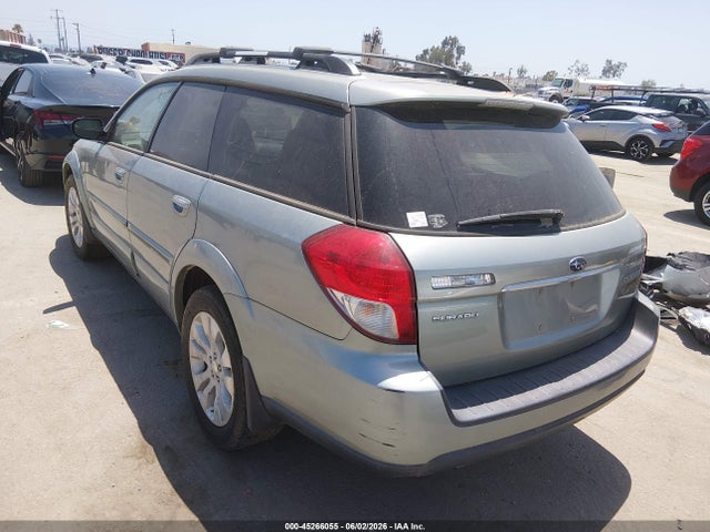 2009 Subaru Outback 2.5i Limited მანქანა იყიდება აუქციონზე, vin: 4S4BP66C697336017, აუქციონის ნომერი: 45266055