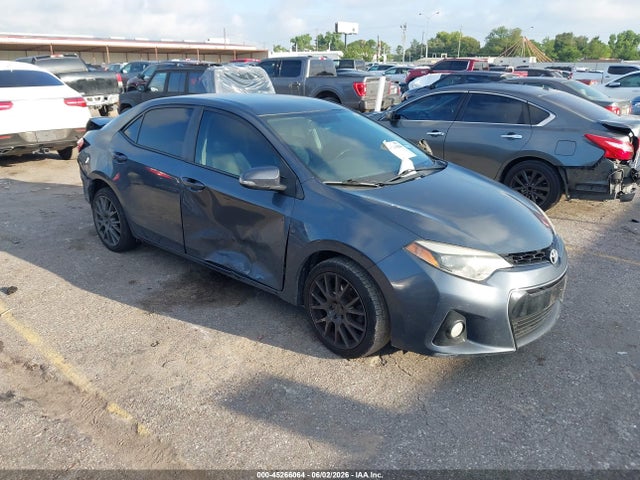 Продажа на аукционе авто 2015 Toyota Corolla S, vin: 5YFBURHEXFP279215, номер лота: 45266064