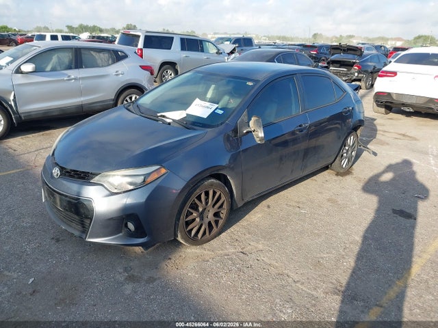 Продаж на аукціоні авто 2015 Toyota Corolla S, vin: 5YFBURHEXFP279215, номер лоту: 45266064