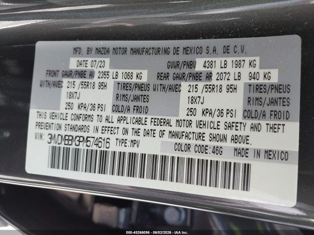 Mazda Cx-30 2.5 S Select 2023 3MVDMBBM3PM574616 Image 9