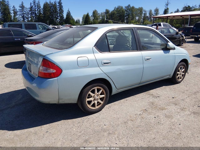 2001 Toyota Prius მანქანა იყიდება აუქციონზე, vin: JT2BK12U610022345, აუქციონის ნომერი: 45266222