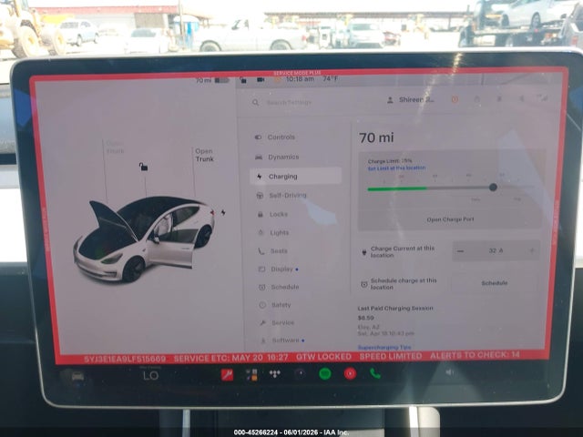 5YJ3E1EA9LF515669 Tesla Model 3 Standard Range Plus Rear-wheel Drive/standard Range Rear-wheel Drive