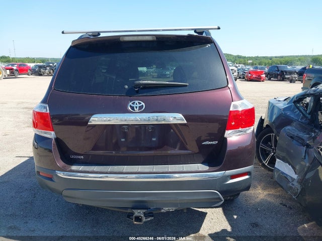 Продажа на аукционе авто 2012 Toyota Highlander Limited V6, vin: 5TDDK3EH8CS093430, номер лота: 45266246