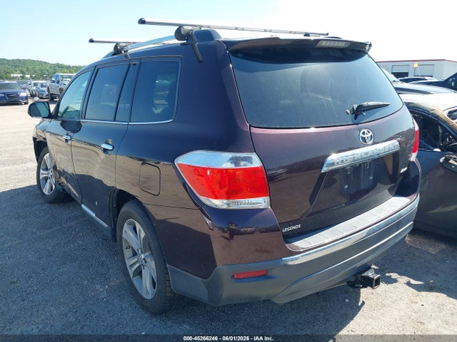 Продажа на аукционе авто 2012 Toyota Highlander Limited V6, vin: 5TDDK3EH8CS093430, номер лота: 45266246