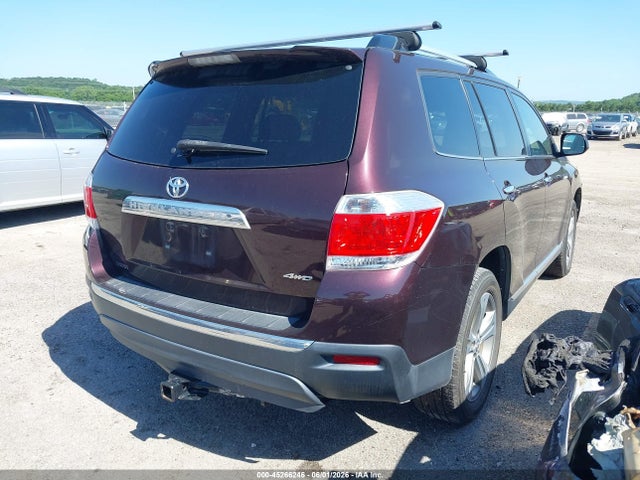 Продажа на аукционе авто 2012 Toyota Highlander Limited V6, vin: 5TDDK3EH8CS093430, номер лота: 45266246