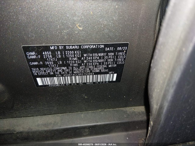 Subaru Outback Premium 2024 4S4BTACC9R3153964 Image 9