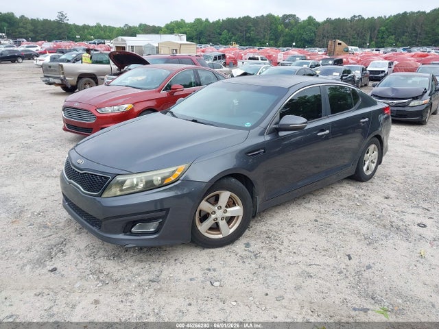 45266280 :رقم المزاد ، KNAGM4A78F5649205 vin ، 2015 Kia Optima Lx مزاد بيع
