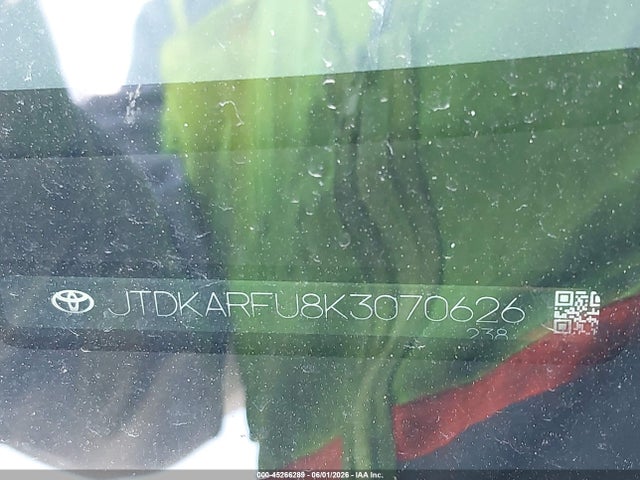 Продаж на аукціоні авто 2019 Toyota Prius Limited, vin: JTDKARFU8K3070626, номер лоту: 45266289