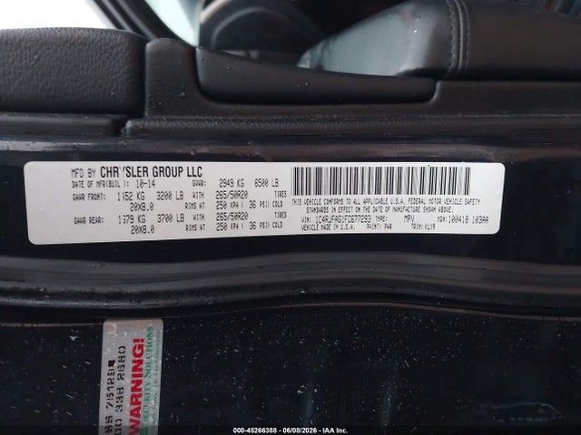 1C4RJFAG1FC677293 Jeep Grand Cherokee Altitude