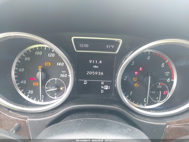 Aukcja sprzedaży 2012 Mercedes-benz Ml 350 Bluetec 4matic, vin: 4JGDA2EB2CA025237, numer aukcji: 45266413