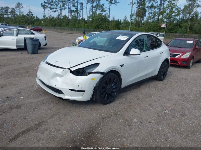 Aukcja sprzedaży 2022 Tesla Model Y Performance Dual Motor All-wheel Drive, vin: 7SAYGDEF7NF507279, numer aukcji: 45266416