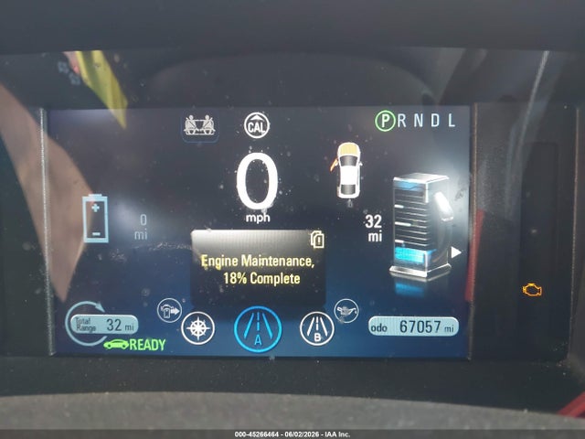 Auction sale of the 2013 Chevrolet Volt, vin: 1G1RA6E46DU126406, lot number: 45266464