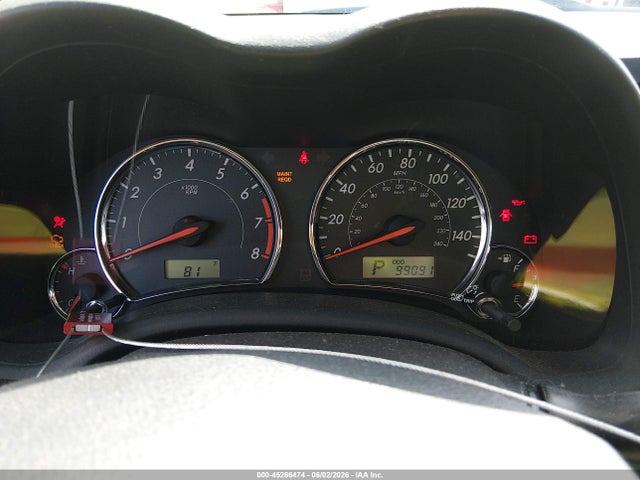 45266474 :رقم المزاد ، 2T1BU4EE1BC622673 vin ، 2011 Toyota Corolla S مزاد بيع