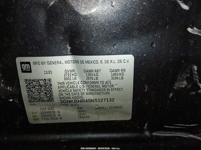 Chevrolet Blazer Awd 2lt 2022 3GNKBHR45NS127132 Image 9