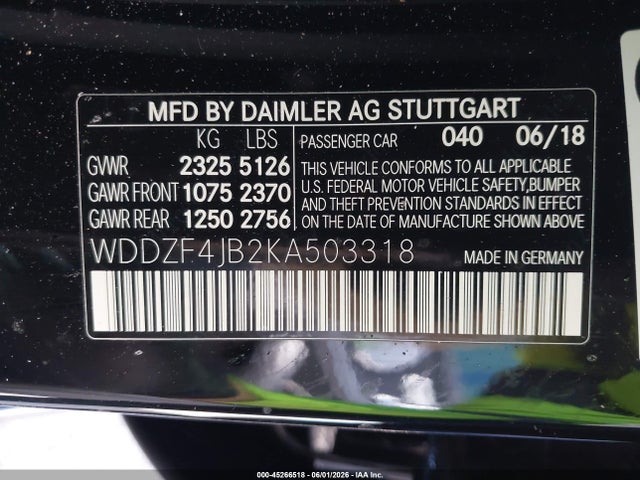 Mercedes-Benz E 300 2019 WDDZF4JB2KA503318 Image 9