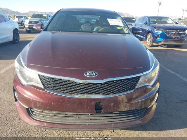 45266528 :رقم المزاد ، 5XXGT4L35GG015282 vin ، 2016 Kia Optima Lx مزاد بيع